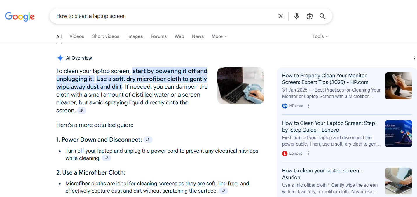 how-to-clean-a-laptop-screen-on-ai-overviews
