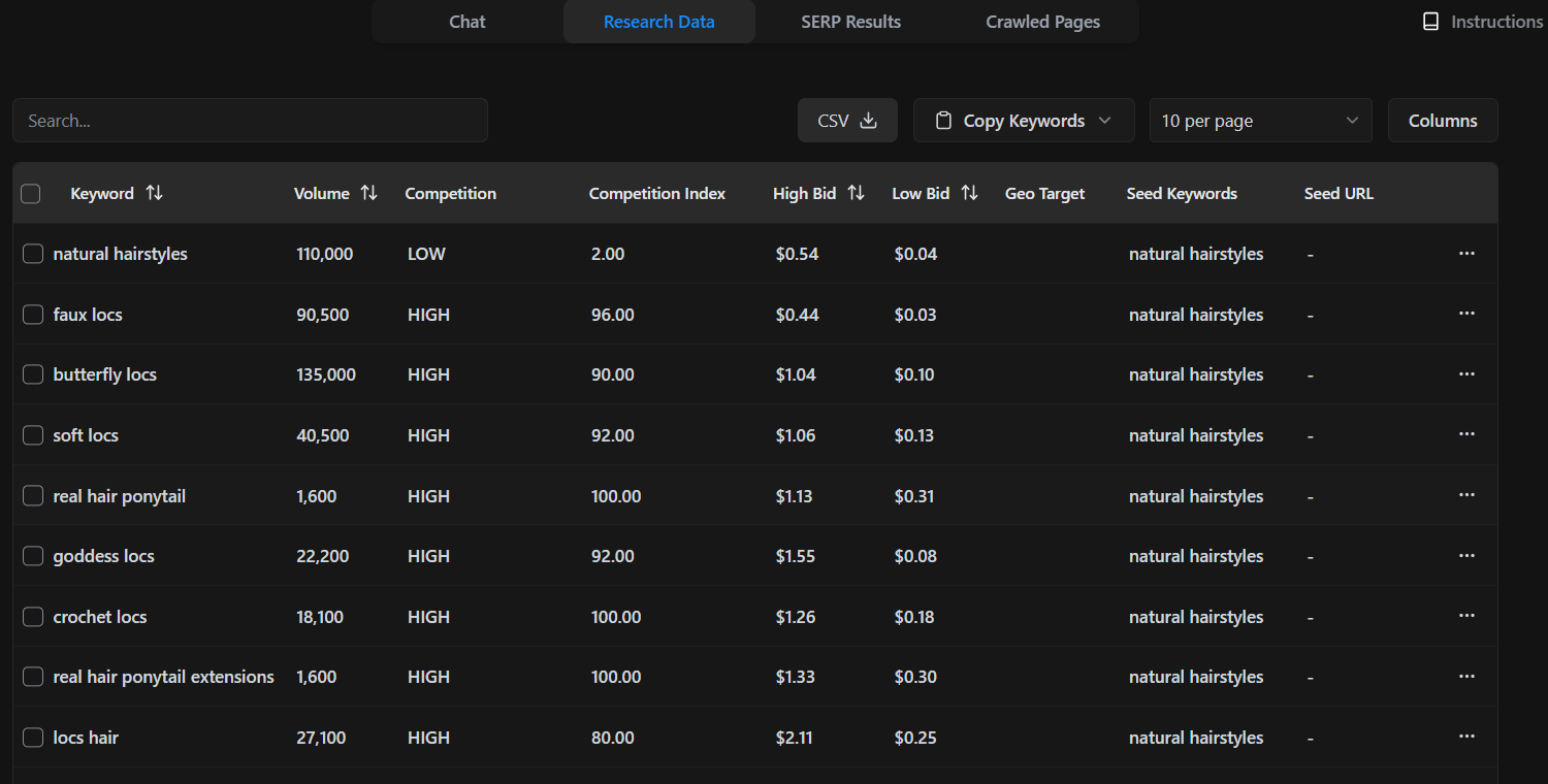 keyword-research-in-nightwatch-ai-seo-agent