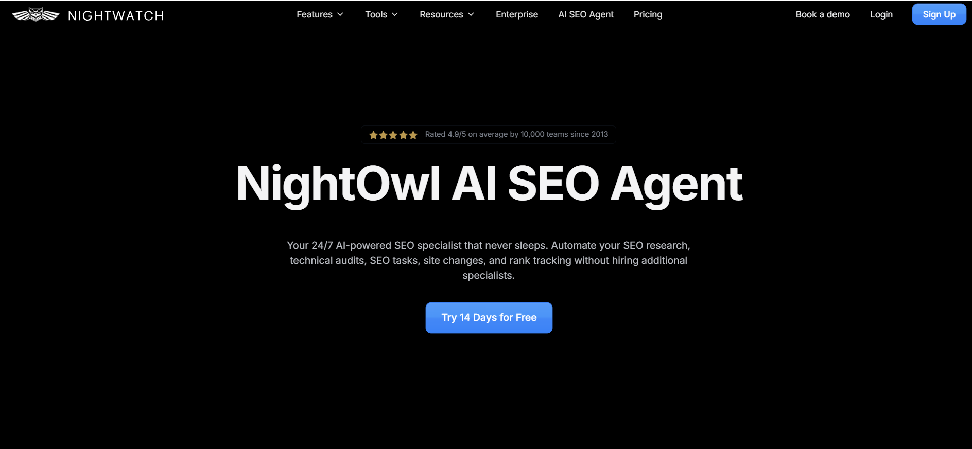 nightowl-ai-seo-agent-semrush-alternative
